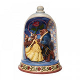 Enchanted Love - Beauty and the Beast Rose Dome Figurine