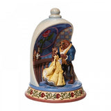 Enchanted Love - Beauty and the Beast Rose Dome Figurine