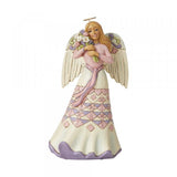 Mothers Day Angel with Flowers Figurine